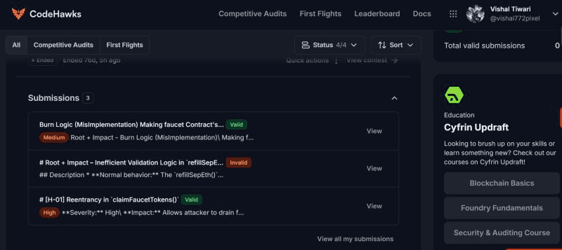 Security Audit Selection